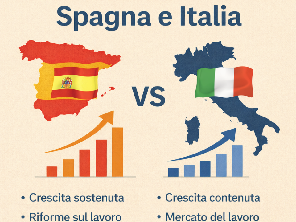 Crescita economica Spagna vs Italia: un confronto strutturale