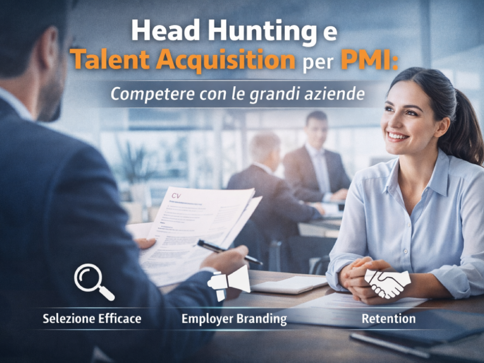 Head Hunting e Talent Acquisition per PMI: come competere con le grandi aziende