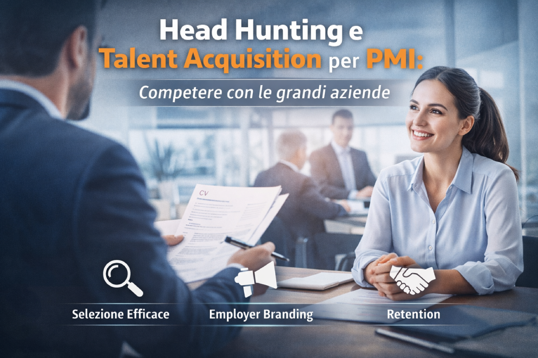 Head Hunting e Talent Acquisition per PMI: come competere con le grandi aziende
