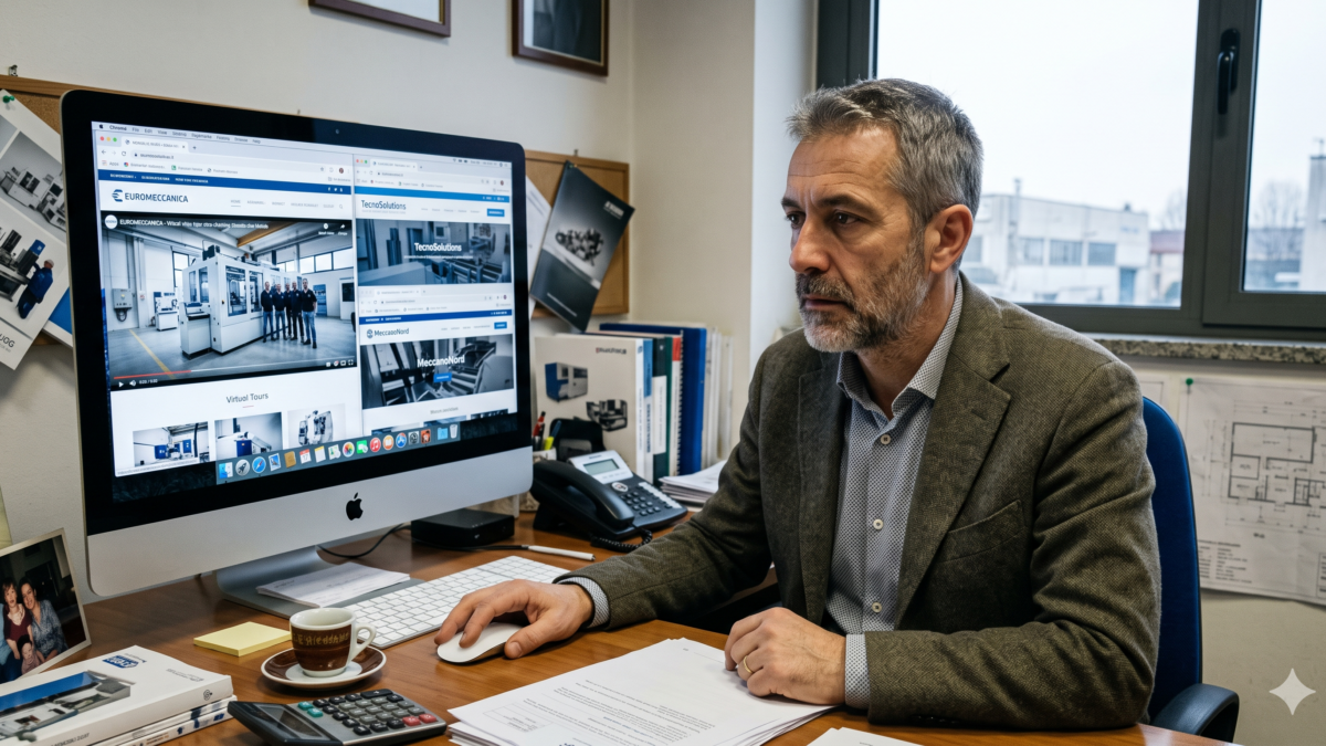 imprenditore PMI italiana senza sito web guarda competitor online nel 2026