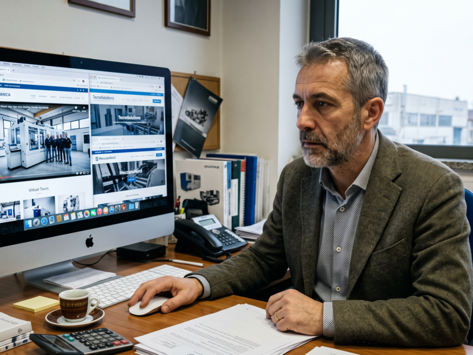 imprenditore PMI italiana senza sito web guarda competitor online nel 2026