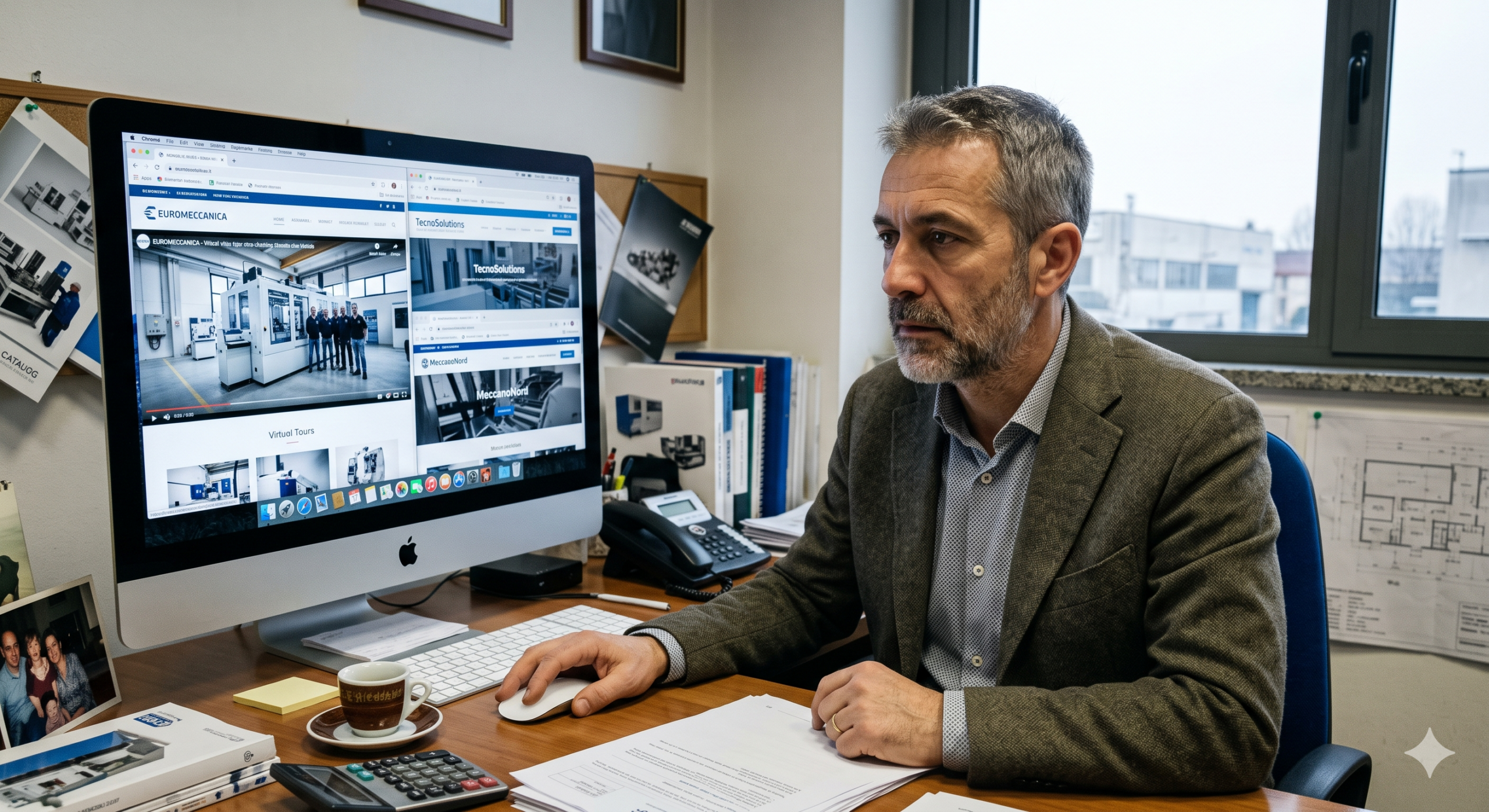 imprenditore PMI italiana senza sito web guarda competitor online nel 2026