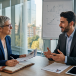 colloquio con candidato manager per posizione dirigenziale in PMI italiana